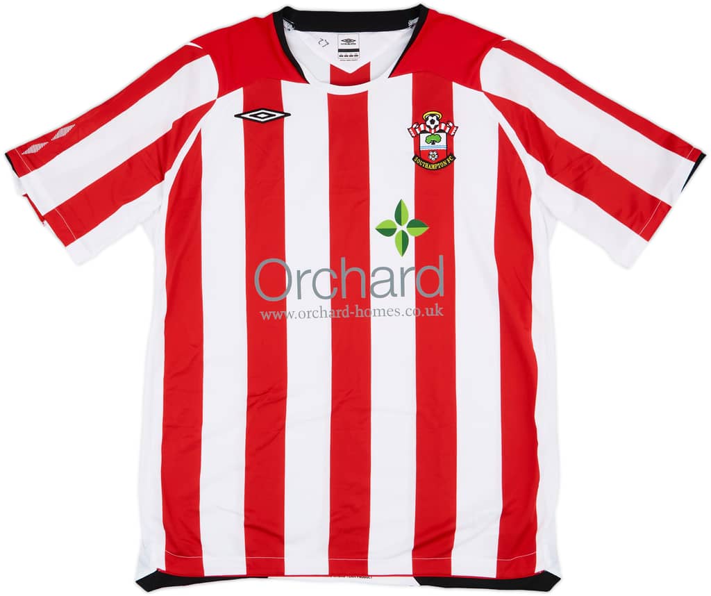 2008-10 Southampton Home Shirt - 9/10 - (XL)