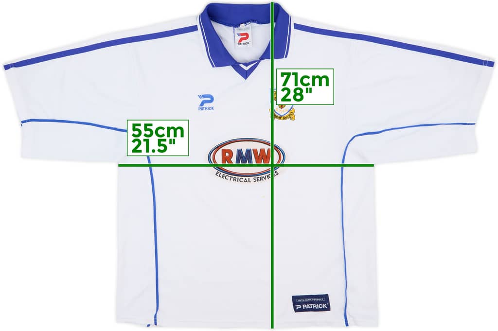 2000-02 Shrewsbury Town Away Shirt - 7/10 - (L)