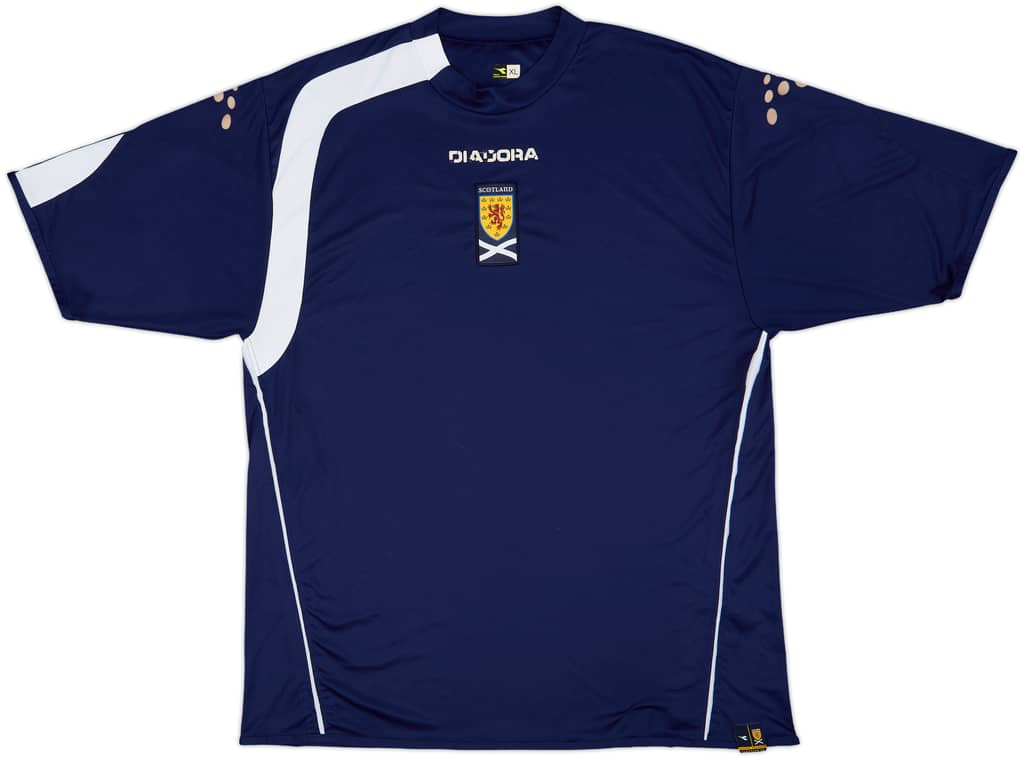 2005-06 Scotland Home Shirt - 4/10 - (XL)