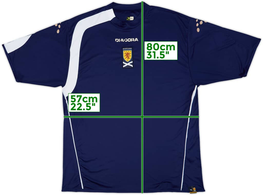 2005-06 Scotland Home Shirt - 4/10 - (XL)