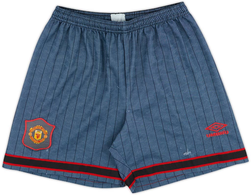 1995-96 Manchester United Away Shorts - 5/10 - (M)