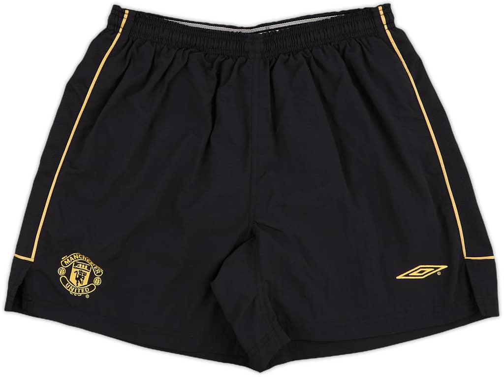 2001-02 Manchester United Away Shorts - 10/10 - (S.Boys)