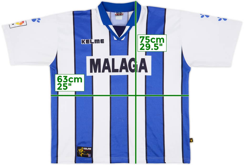 1998-99 Malaga Home Shirt - 7/10 - (XL)
