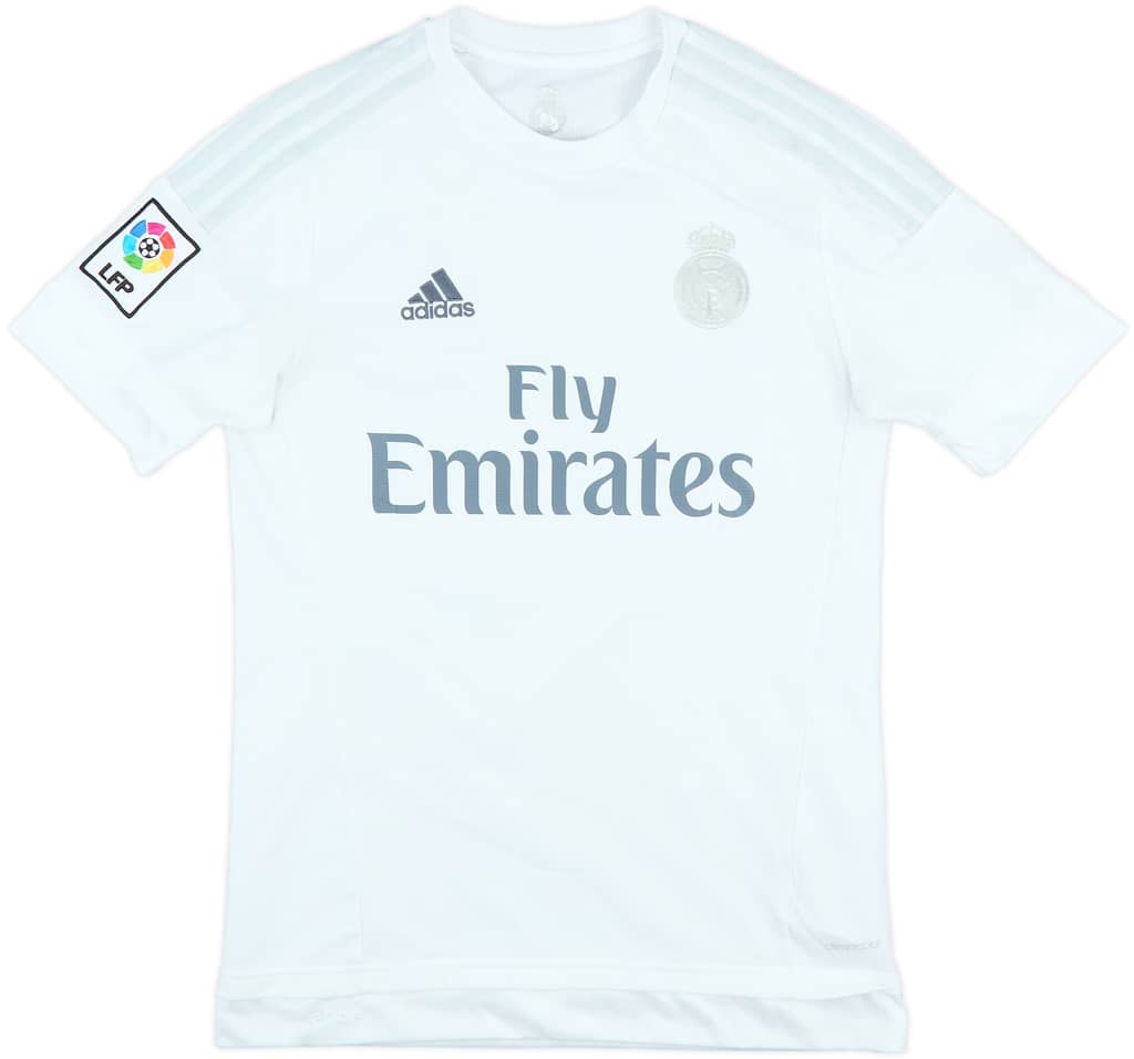 2015-16 Real Madrid Home Shirt - 4/10 - (S)