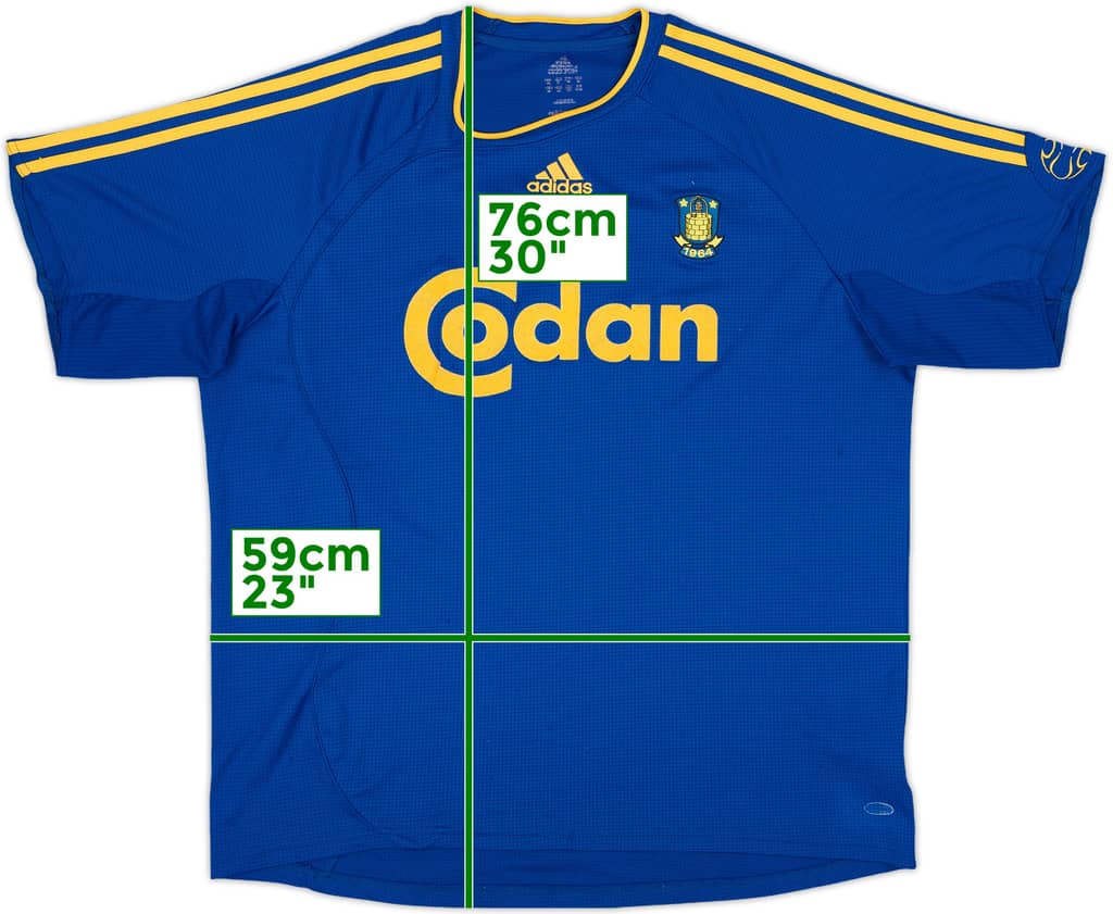 2006-07 Brondby Away Shirt - 7/10 - (XL)