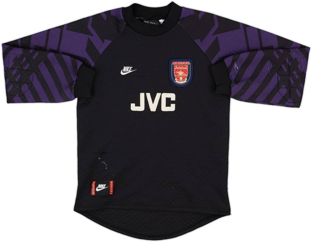 1995-96 Arsenal GK Shirt - 7/10 - (L.Boys)
