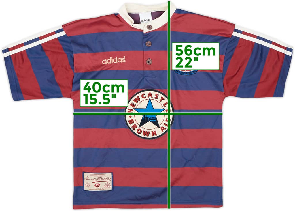1995-96 Newcastle Away Shirt - 8/10 - (XS)