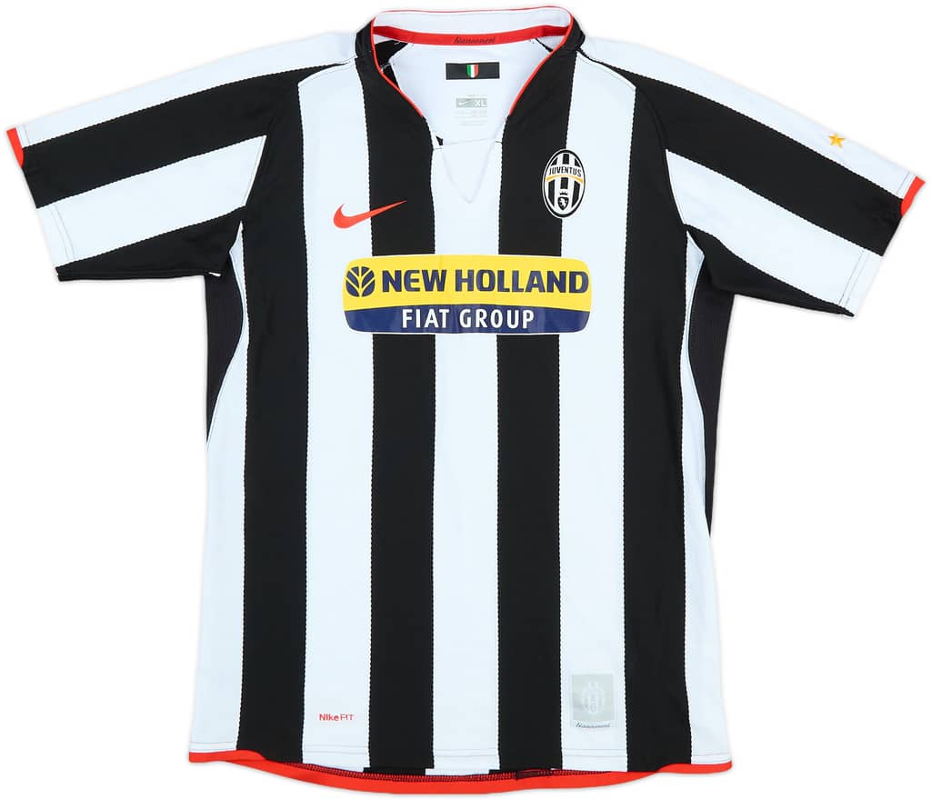 2007-08 Juventus Home Shirt - 9/10 - (XL.Boys)