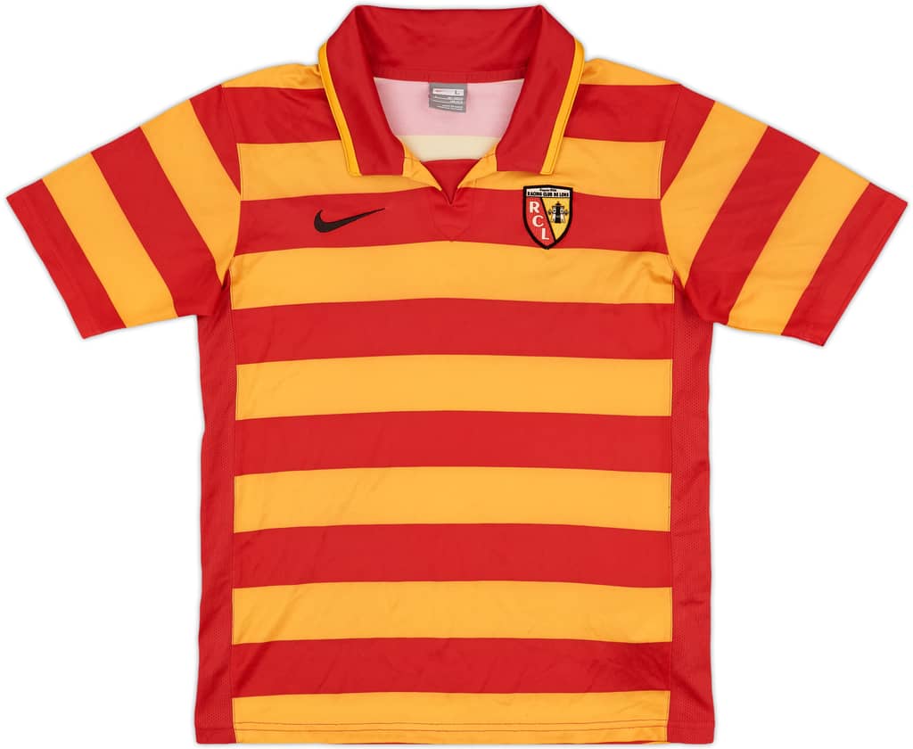 2007-08 Lens Home Shirt - 8/10 - (L.Boys)