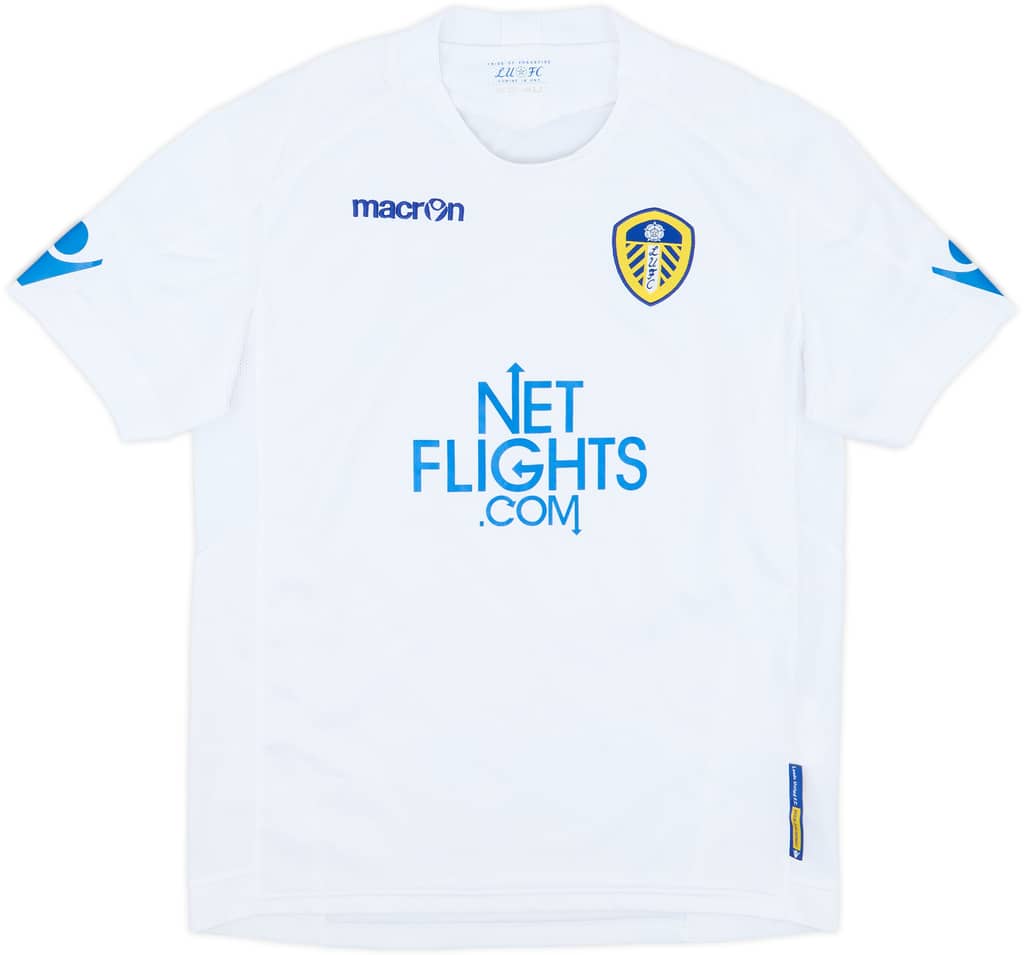 2010-11 Leeds United Home Shirt - 8/10 - (L.Boys)