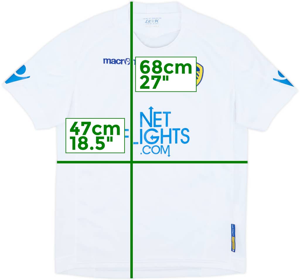 2010-11 Leeds United Home Shirt - 8/10 - (L.Boys)