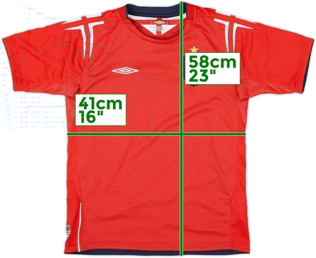 2004-06 England Away Shirt - 9/10 - (M.Boys)