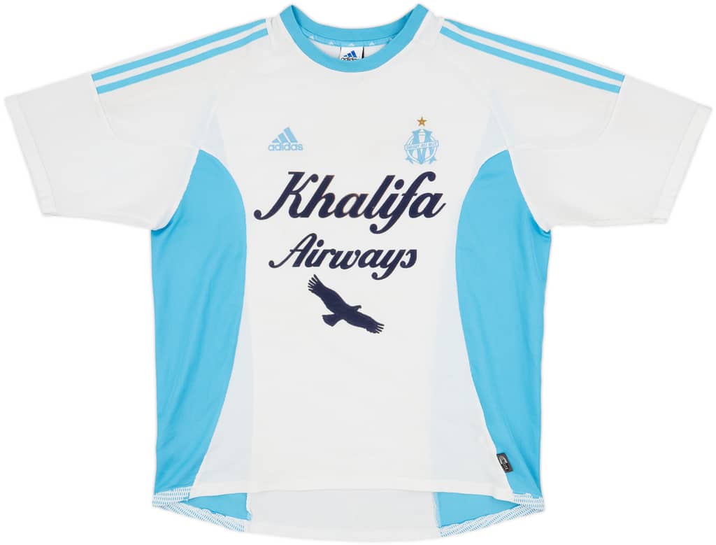2002-03 Olympique Marseille Home Shirt - 5/10 - (XL)
