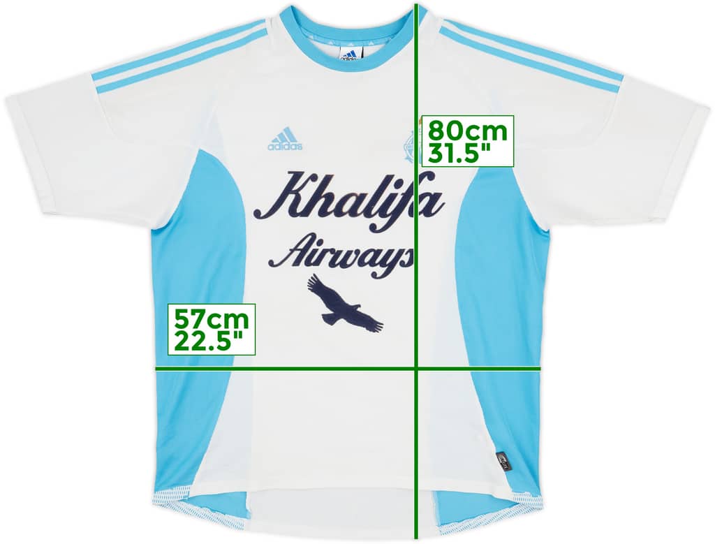 2002-03 Olympique Marseille Home Shirt - 5/10 - (XL)