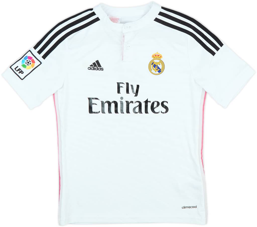 2014-15 Real Madrid Home Shirt - 5/10 - (M.Boys)