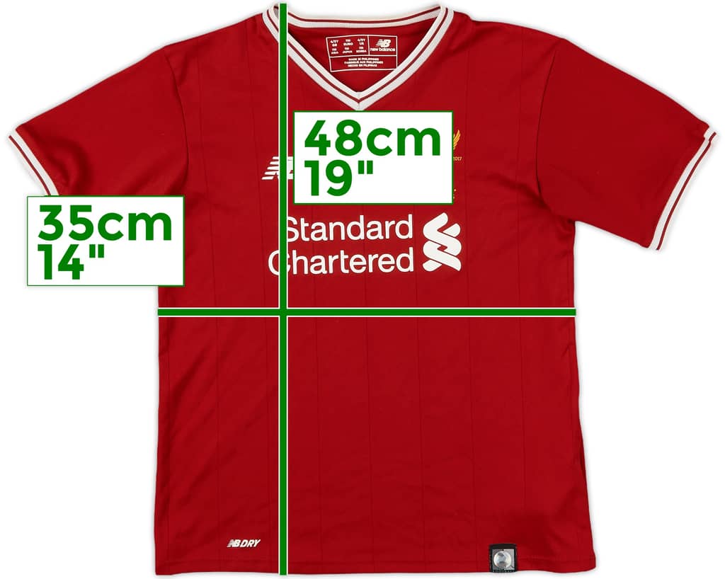 2017-18 Liverpool 125 Years Home Shirt - 8/10 - (4-5 Years)