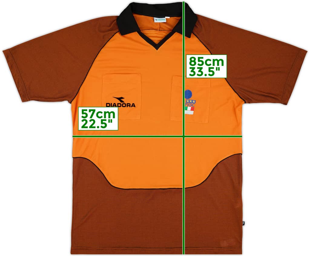 1999-00 Itay Diadora Referee Shirt - 9/10 - (XXL)