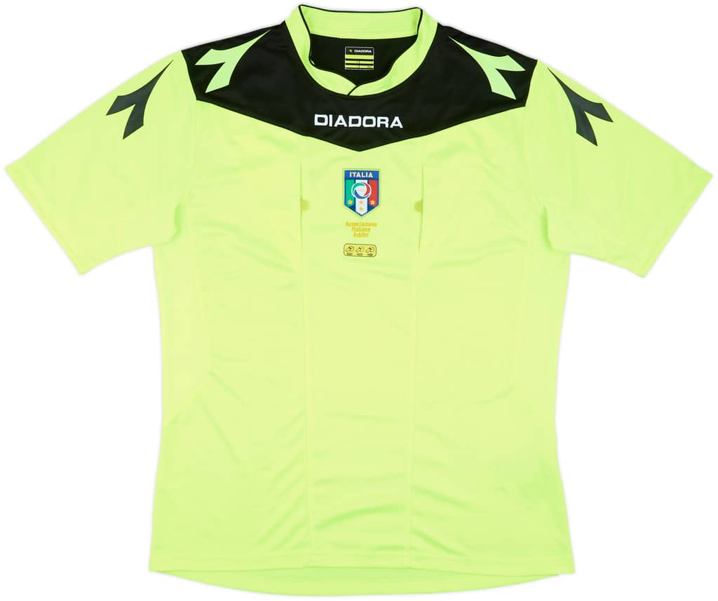 2015-16 Italy Diadora Referee Shirt - 9/10 - (L)