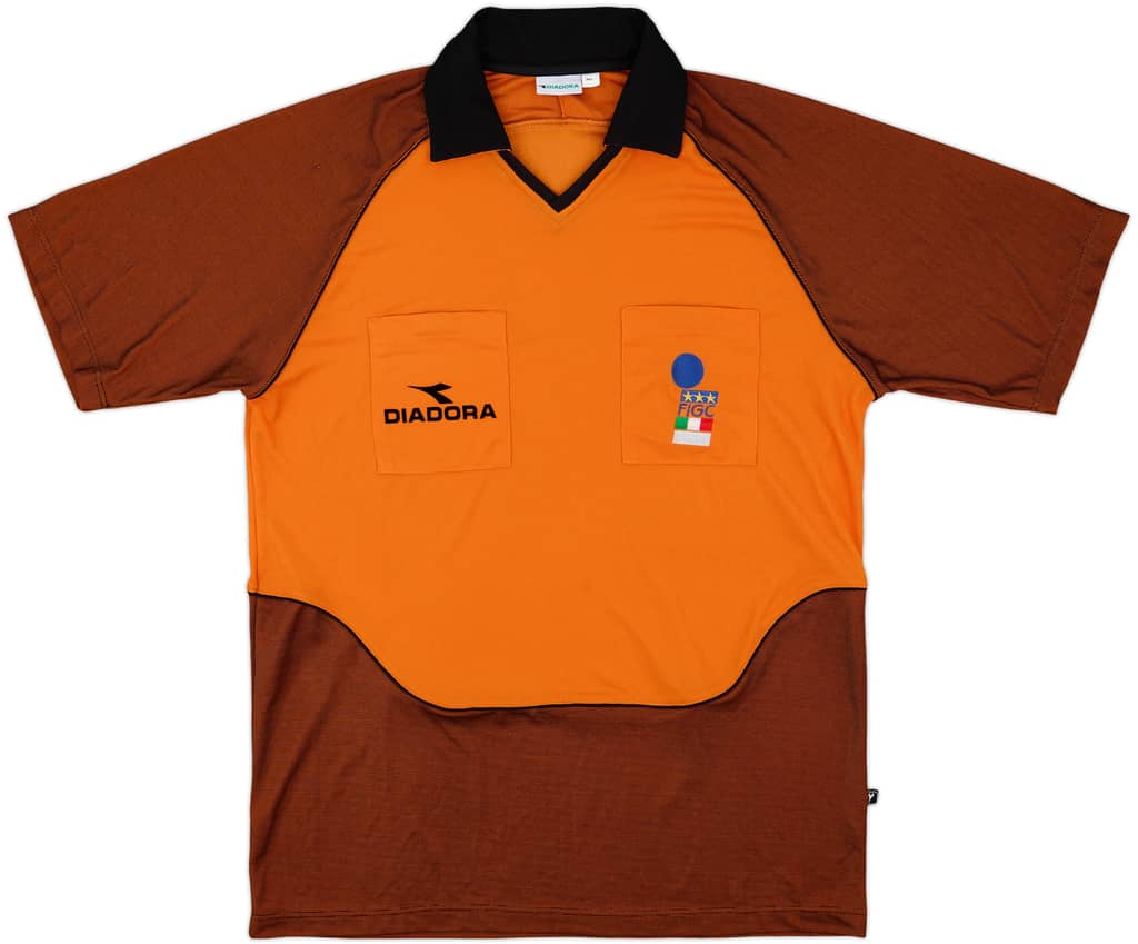 2002-03 Italy Diadora Referee Shirt - 9/10 - (XL)