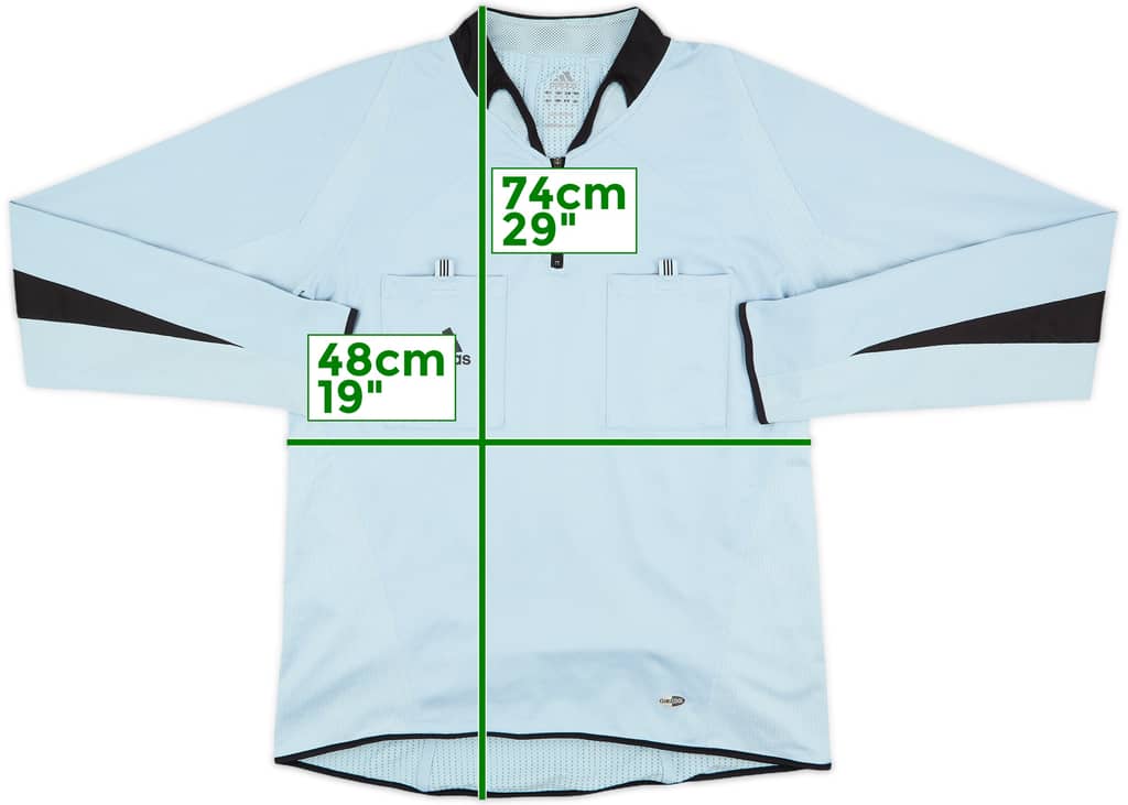 2004-05 adidas Referee L/S Shirt - 9/10 - (M)