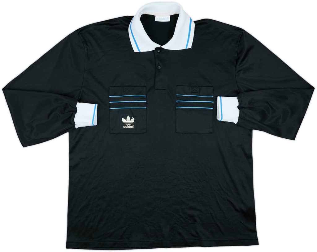 1990s adidas Referee Template L/S Shirt - 9/10 - (XL)