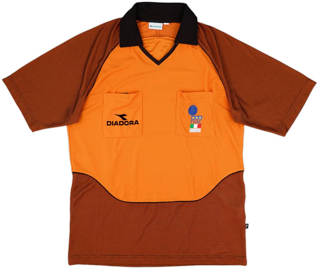 1999-00 Italy Diadora Referee Shirt - 9/10 - (L)