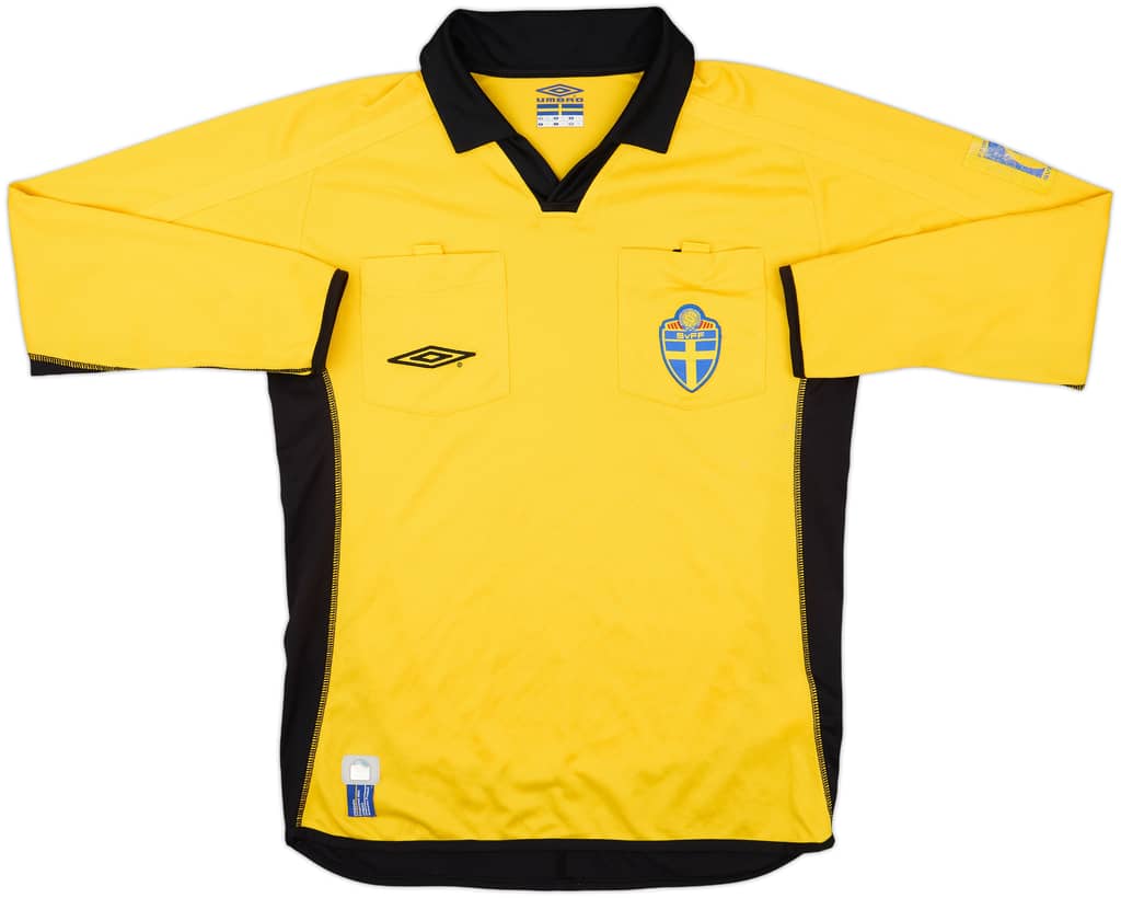 2000s Sweden Umbro Referee L/S Shirt - 7/10 - (M)