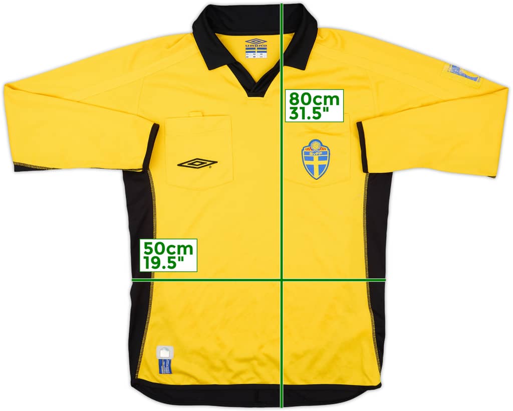 2000s Sweden Umbro Referee L/S Shirt - 7/10 - (M)