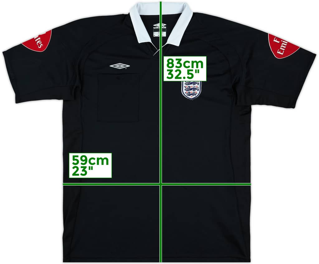 2006-07 Umbro FA Referee Shirt - 8/10 - (XXL)