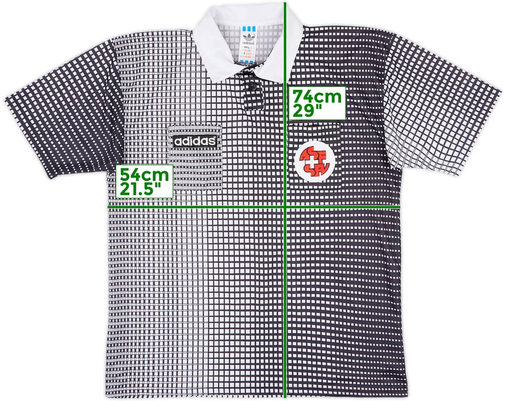 1990s Switzerland adidas Referee Shirt - 9/10 - (M)