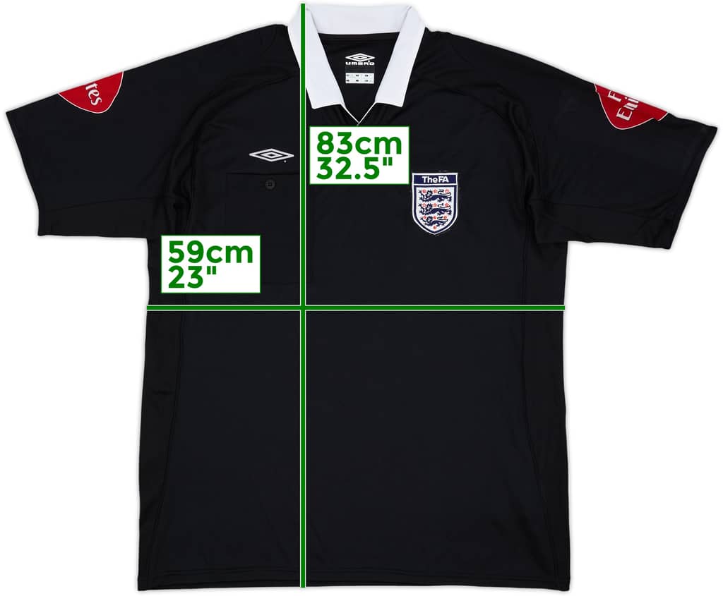 2006-07 Umbro FA Referee Shirt - 9/10 - (XXL)