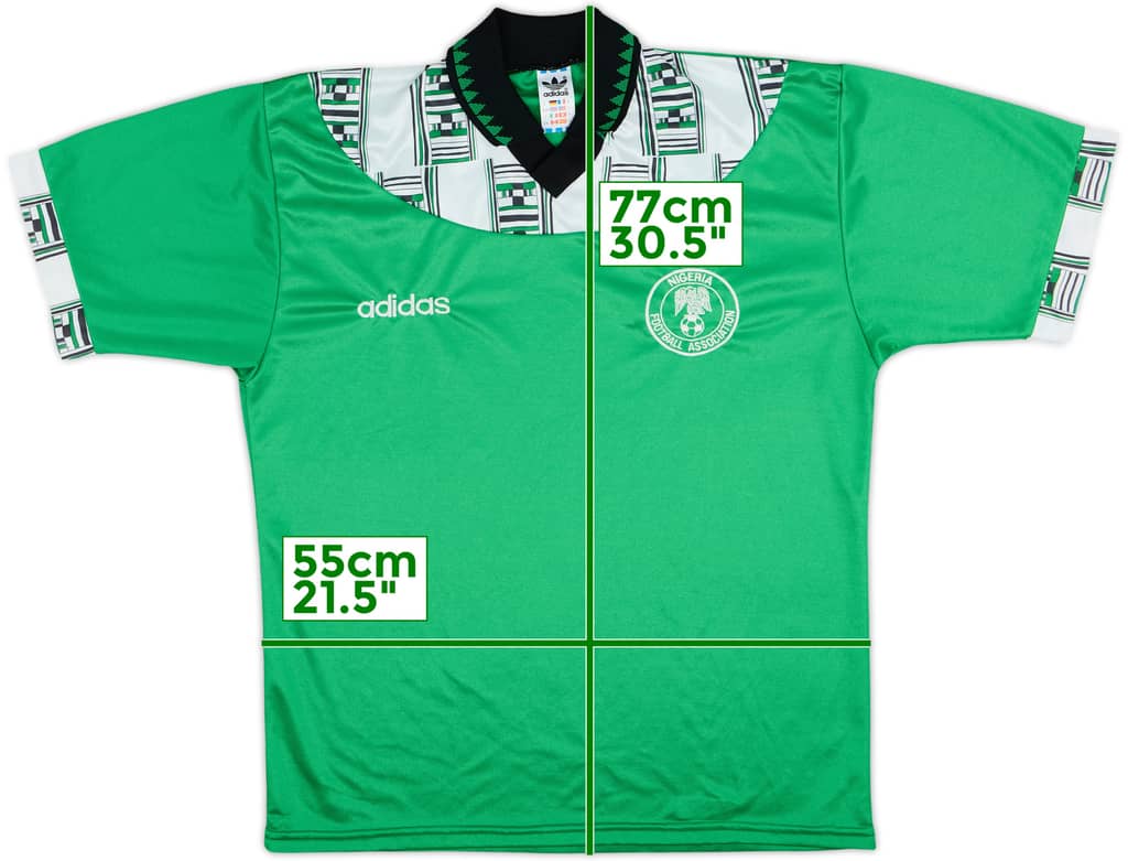 1994-95 Nigeria Home Shirt - 8/10 - (L)