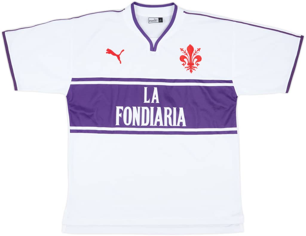 2002-03 Fiorentina Home Shirt - 8/10 - (L)