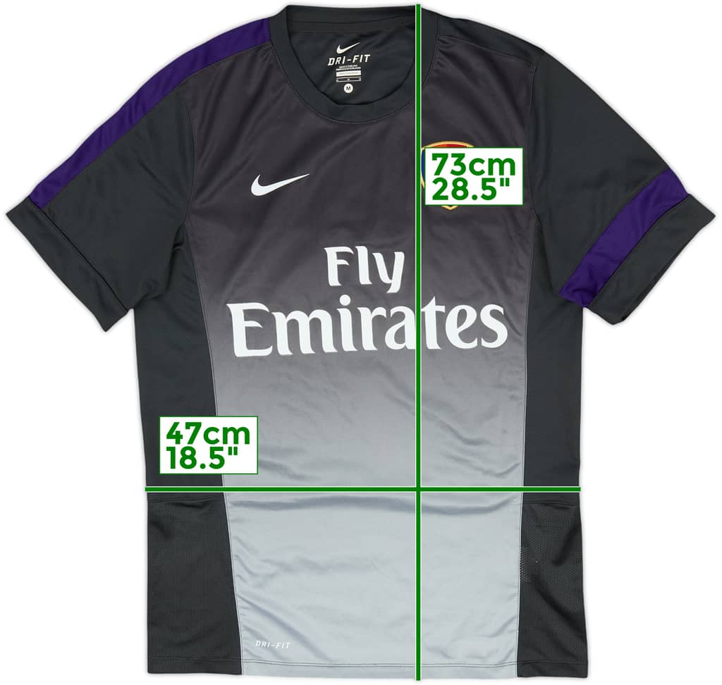 2013-14 Arsenal Nike Training Shirt - 9/10 - (M)