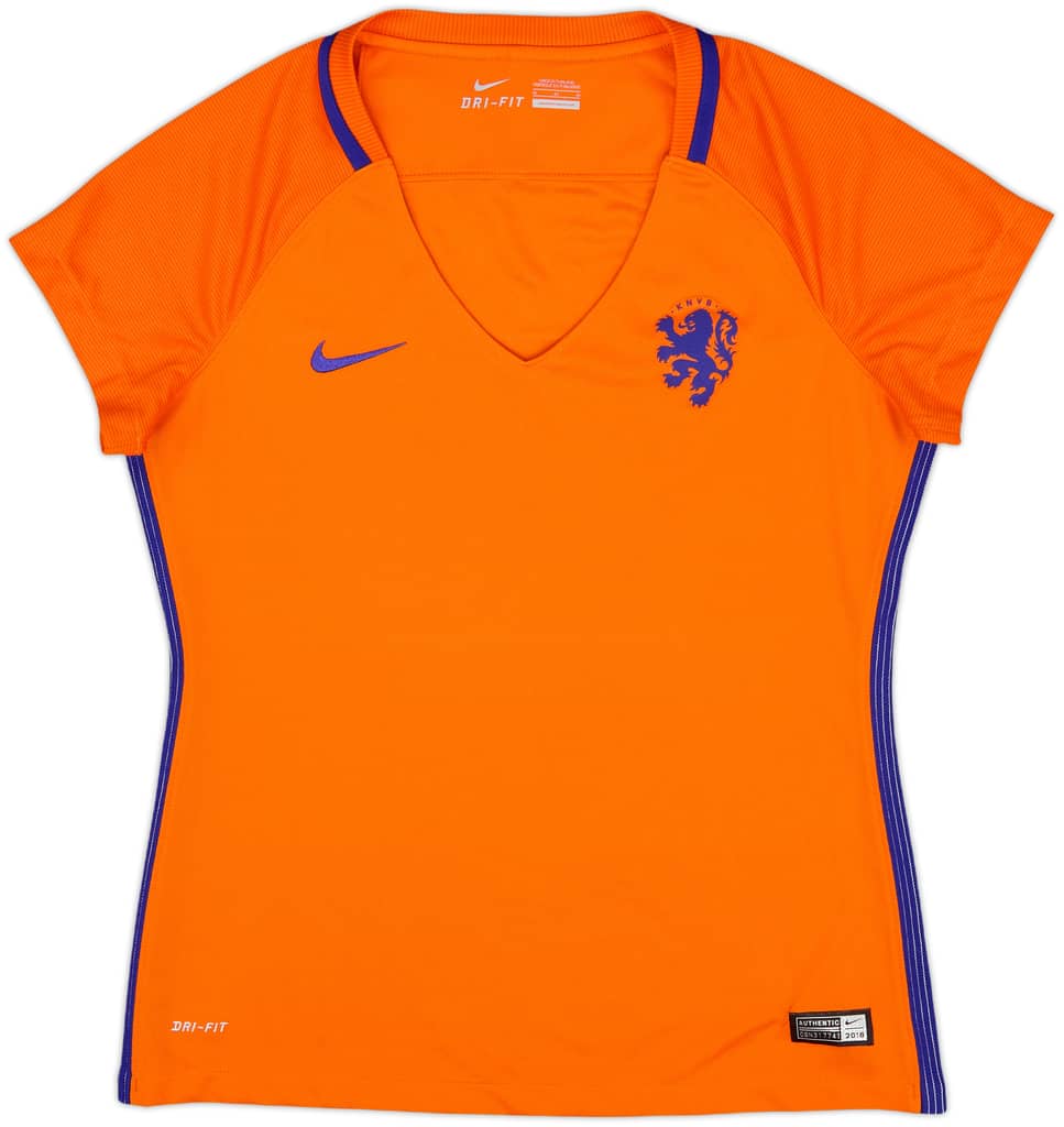 2016-17 Netherlands Home Shirt - 9/10 - (Women's M)