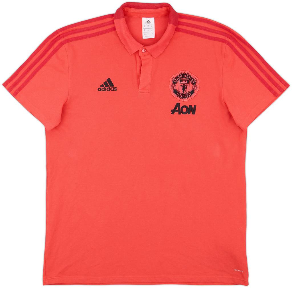 2018-19 Manchester City Nike Polo Shirt - 9/10 - (XL)