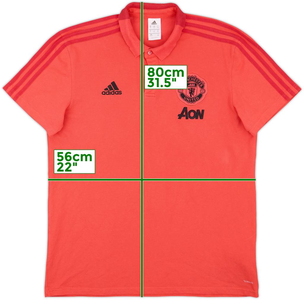 2018-19 Manchester City Nike Polo Shirt - 9/10 - (XL)