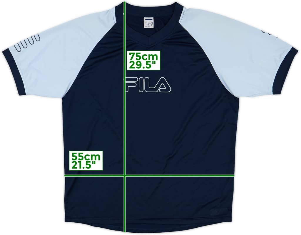 2001-02 West Ham Fila Training Shirt - 9/10 - (L)