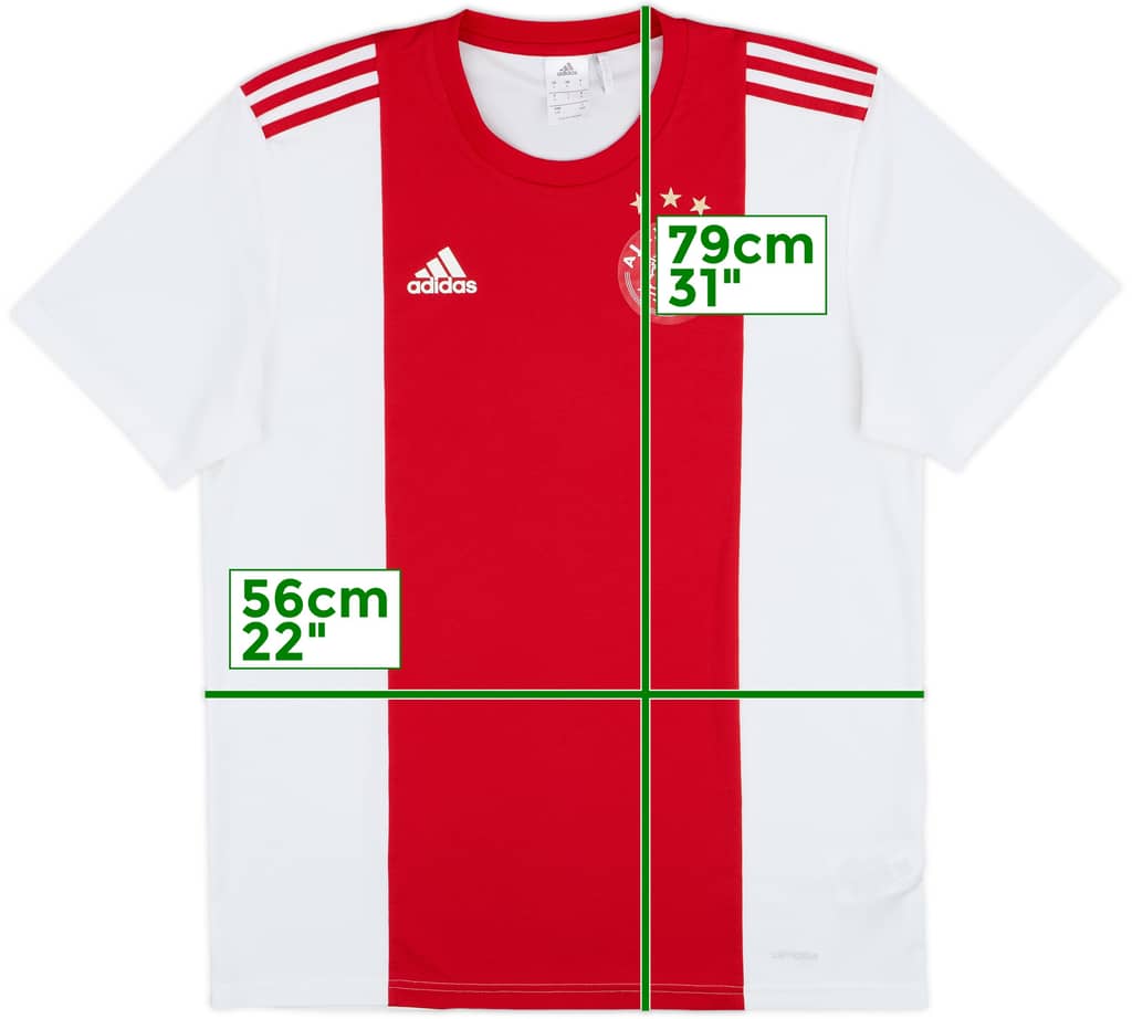 2020-21 Ajax Basic Home Shirt - 10/10 - (L)