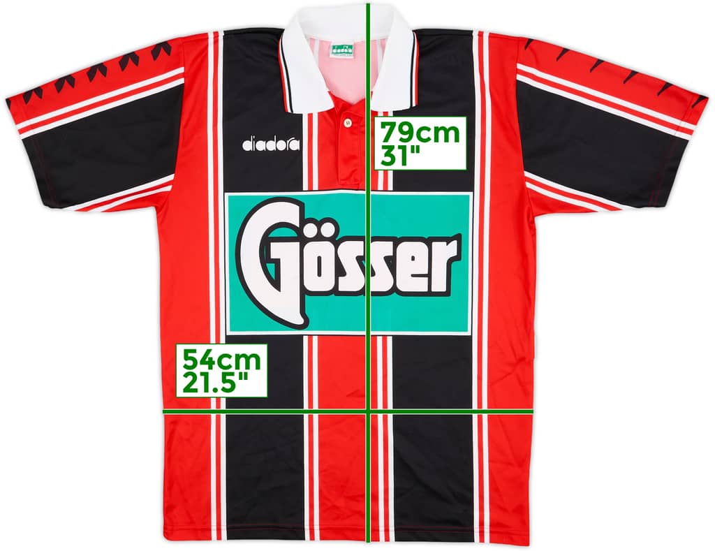 1994-96 Budapest Honved Home Shirt - 9/10 - (XL)