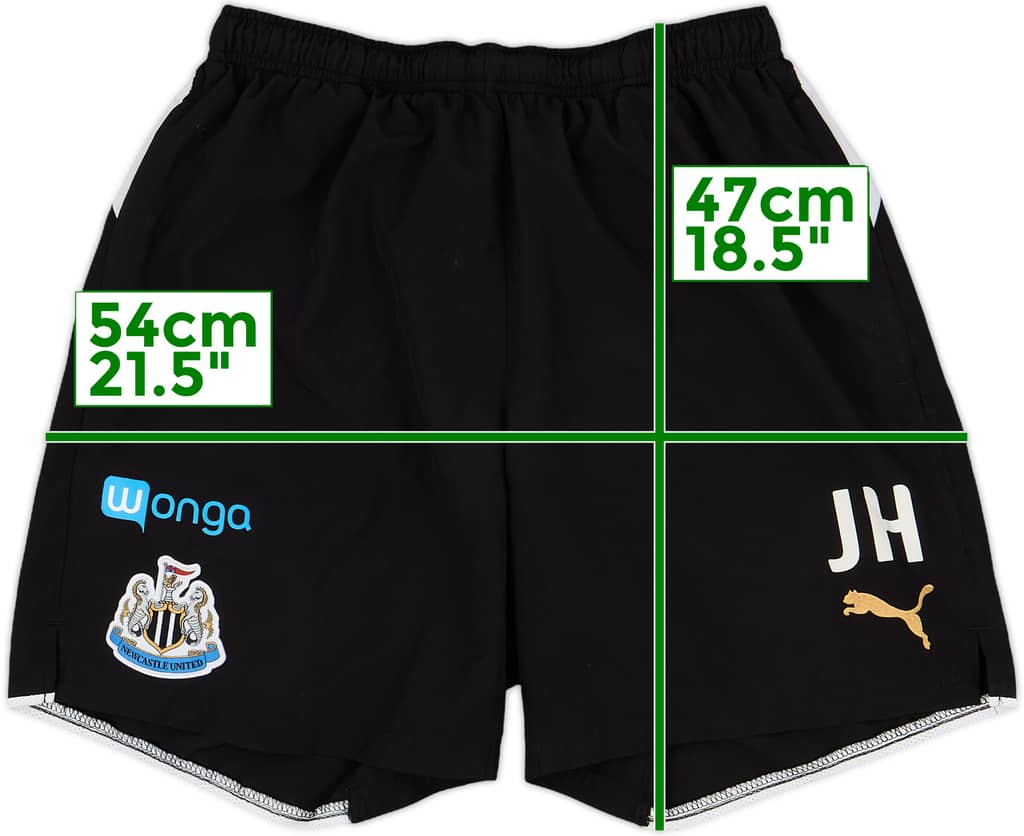 2016-17 Newcastle United Staff Issue Training Shorts JH - 8/10 - (M)