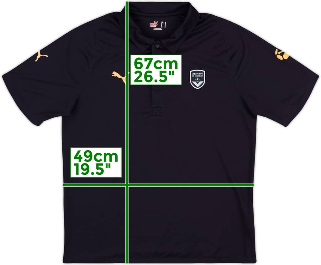2008-09 Bordeaux Puma Polo Shirt - 6/10 - (M)