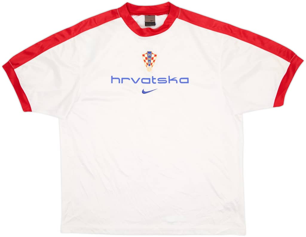 2002-03 Croatia Nike Training Shirt - 8/10 - (L)