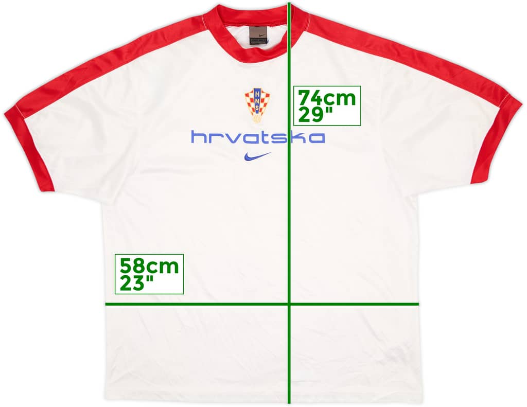 2002-03 Croatia Nike Training Shirt - 8/10 - (L)