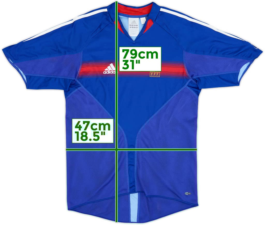 2004-06 France Home Shirt - 5/10 - (S)