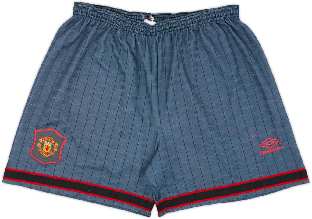 1995-96 Manchester United Away Shorts - 8/10 - (L)