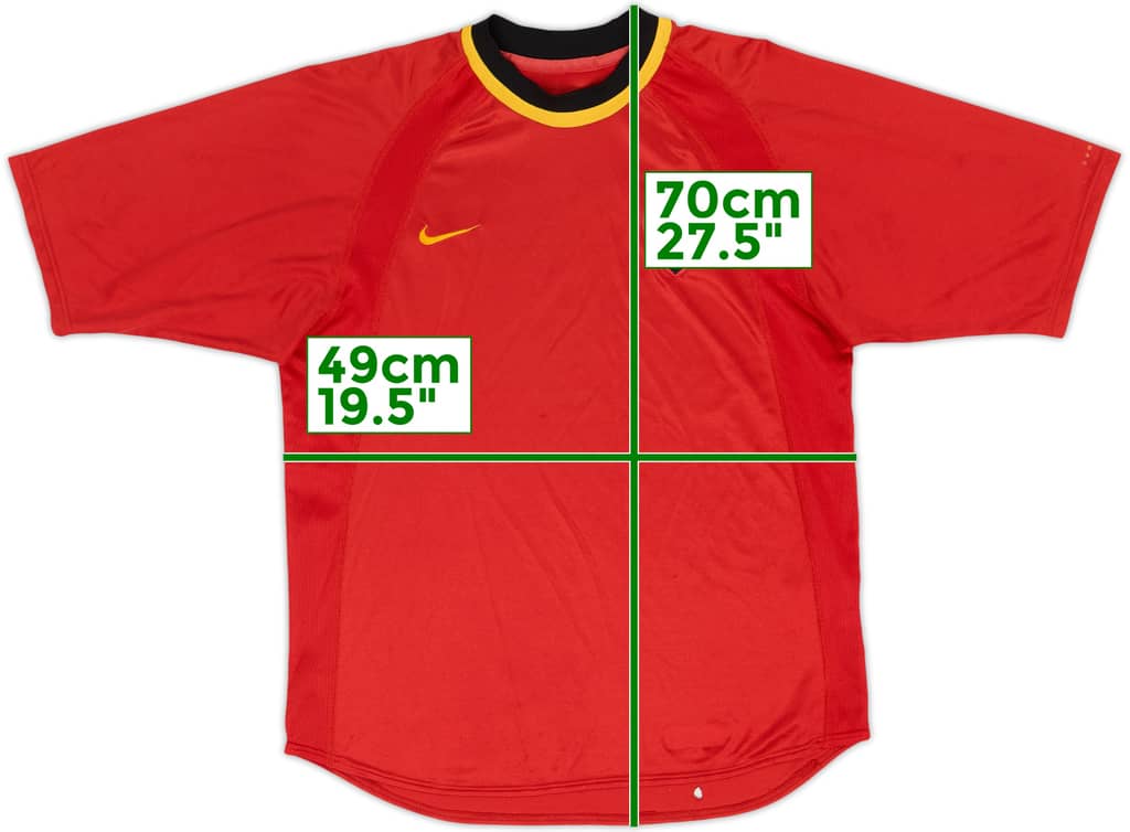 2000-02 Belgium Home Shirt - 5/10 - (S)
