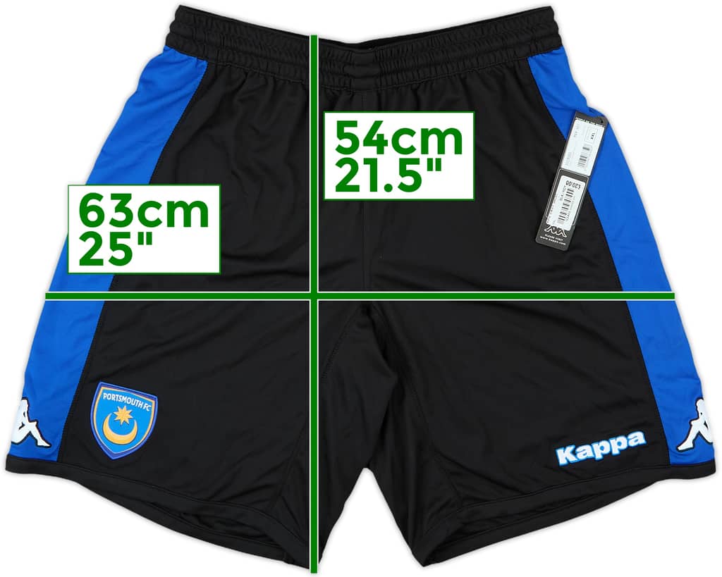 2011-12 Portsmouth Away Shorts (XXL)