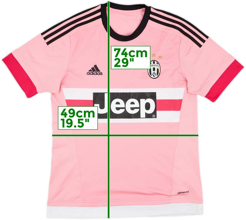 2015-16 Juventus Away Shirt - 6/10 - (M)