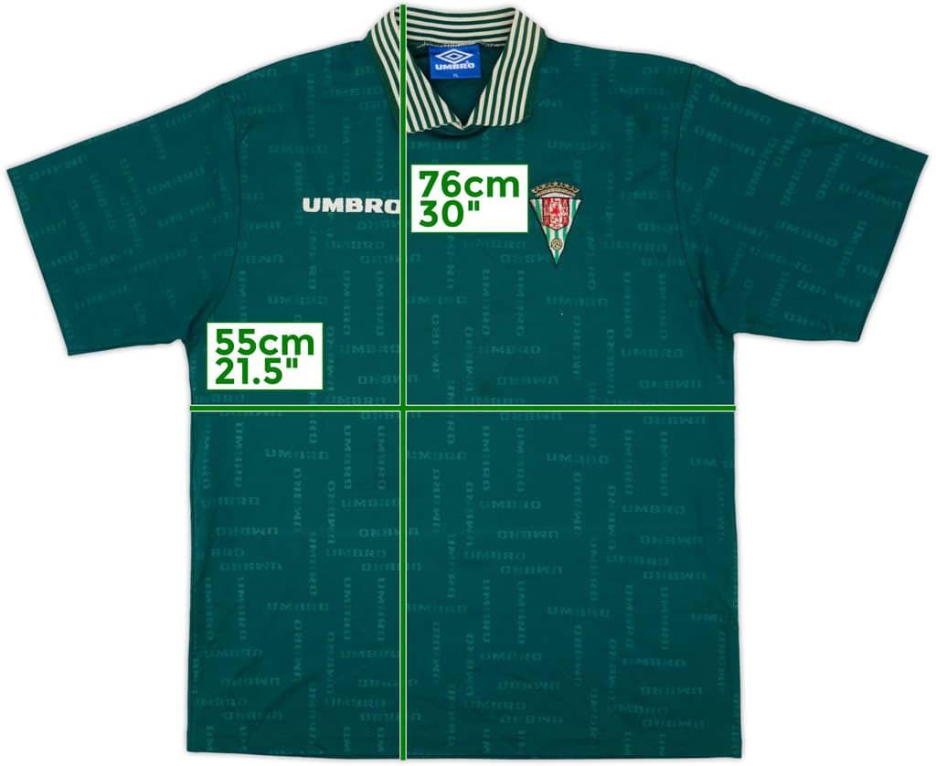 1996-97 Cordoba Away Shirt - 9/10 - (XL)